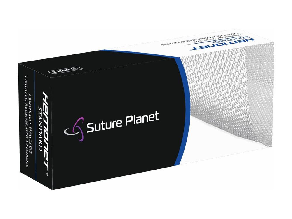 Hemonet — Absorbable Hemostat (ORC), sterile surgical device by Suture Planet