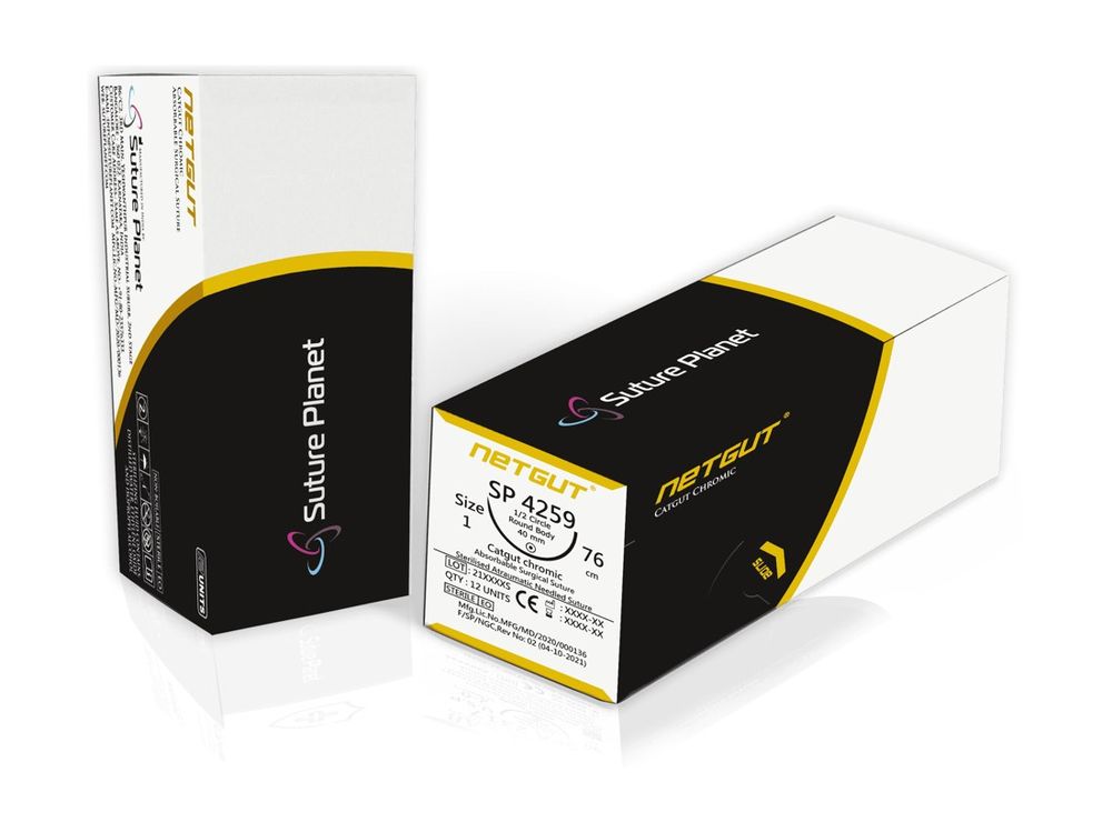 Netgut — Catgut — Plain & Chromic, sterile surgical device by Suture Planet