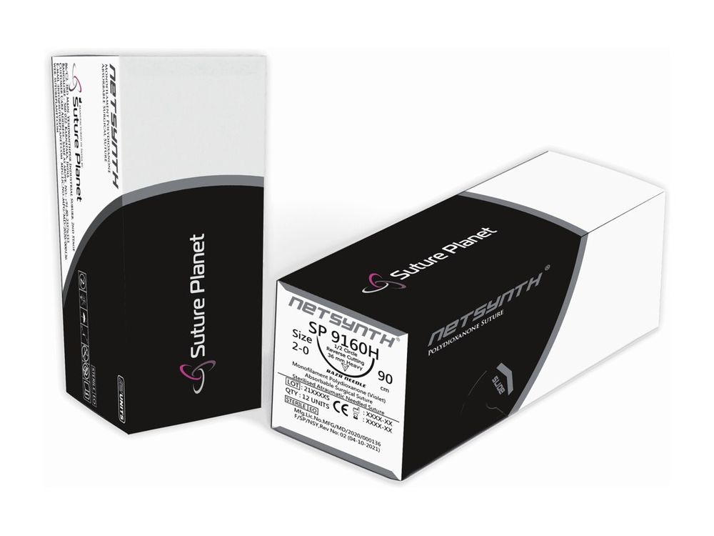 Netsynth — Polydioxanone (PDO), sterile surgical device by Suture Planet