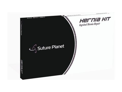Hernia Kit — 3 sutures + polypropylene mesh, Suture Planet