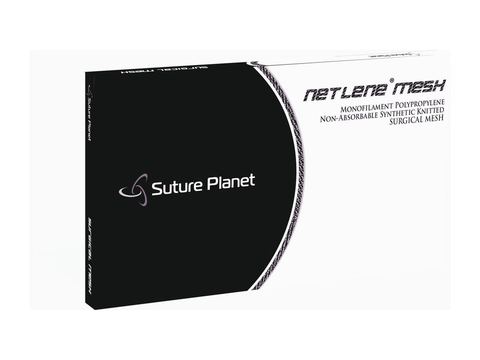 Netlene Mesh Pre-Shaped — Macropore Polypropylene, Laser-Cut