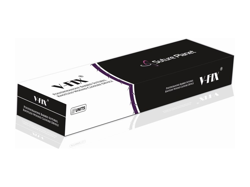 V-FIX — Polydioxanone Barbed, sterile surgical device by Suture Planet